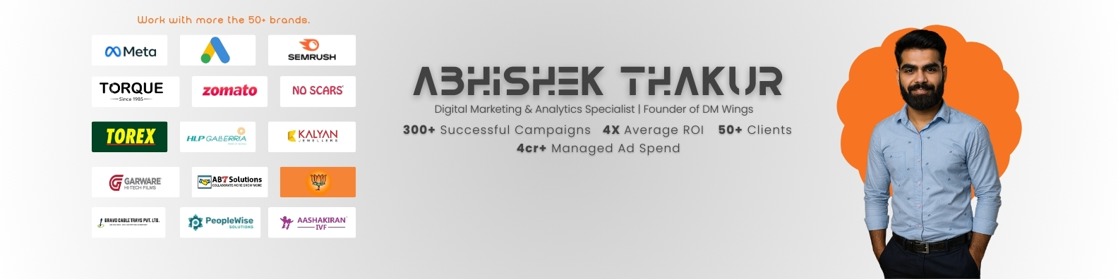 Abhishek thakur - Dm wings best digital marketing company